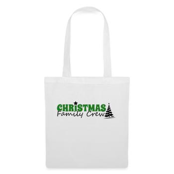 Weihnachten Family Crew - Stoffbeutel - Weiß - Vorne