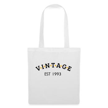 Vintage is 1993 - Tote Bag - white - Front