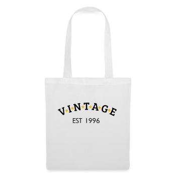 Vintage is 1996 - Tote Bag - white - Front