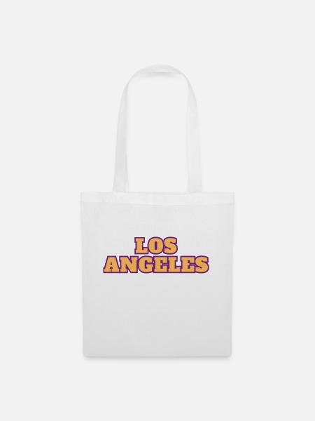 Los Angeles - Stoffbeutel - Weiß