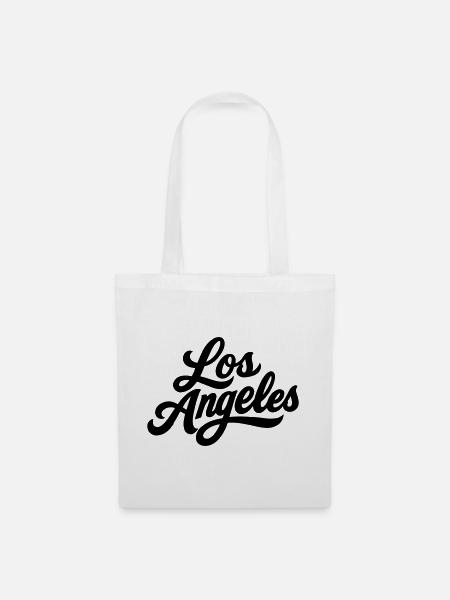 Los Angeles LA shirt - Stoffbeutel - Weiß