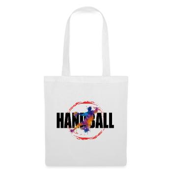 Handball - Stoffbeutel - Weiß - Vorne