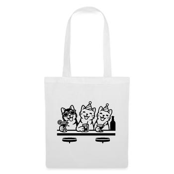 Party Cats Hangover Bar Drinking - Tote Bag - white - Front