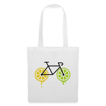 bike lemon - Tote Bag - white - Front