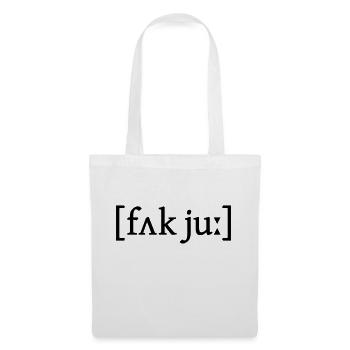 IPA Fuck You - Sac en tissu - blanc - Devant