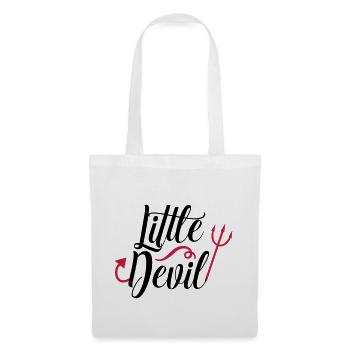 Little Devil Halloween Satansbraten diable - Sac en tissu - blanc - Devant