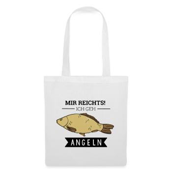 ME RICHE! JE PECHE - Sac en tissu - blanc - Devant