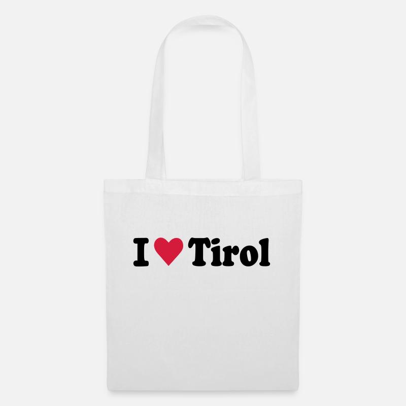 Tirol - Stoffbeutel - Weiß