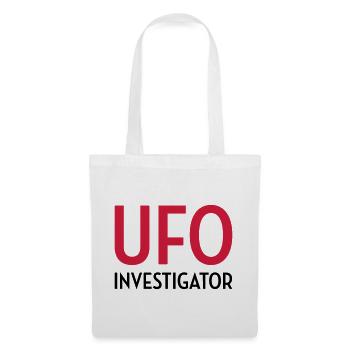 Ovni Ufo Extraterrestre Espace Geek Planète - Sac en tissu - blanc - Devant