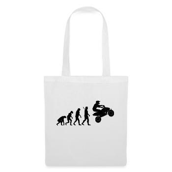 Quad Racing - ATV Racer - Sac en tissu - blanc - Devant