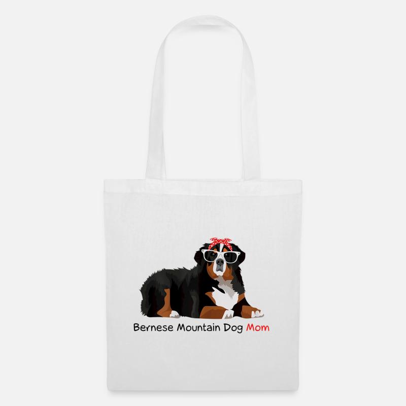 Berner Sennenhund - Stoffbeutel - Weiß