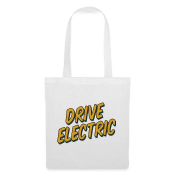 Drive Electric Supercharge - Fans de voitures électriques - Sac en tissu - blanc - Devant