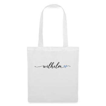 Wilhelm Name Calligraphy Font - Tote Bag - white - Front