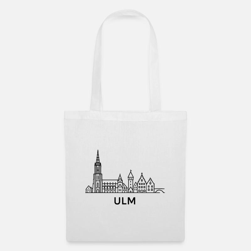 Ulm - Stoffbeutel - Weiß