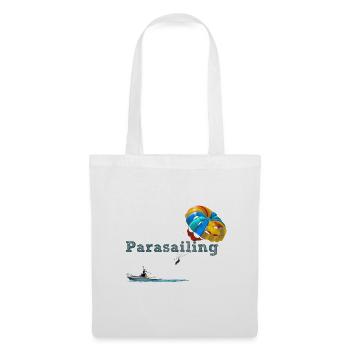 Parachute ascensionnel - Sac en tissu - blanc - Devant