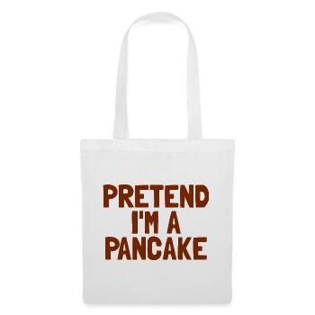 Imagine que je suis un petit-déjeuner pancake Ha - Sac en tissu - blanc - Devant