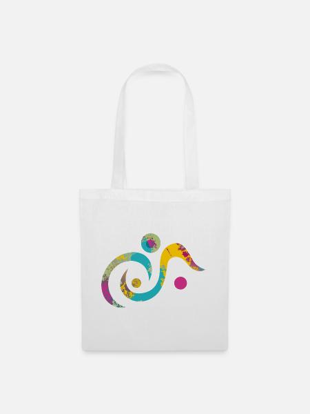 yoga-design_19 - Stoffbeutel - Weiß