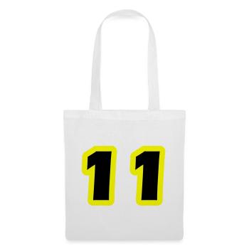 11 Number Symbol - Tote Bag - white - Front