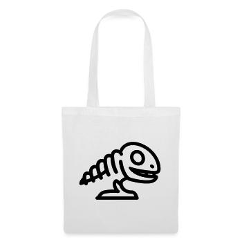 fossile - Sac en tissu - blanc - Devant