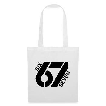 67 Six Seven - Stoffbeutel - Weiß - Vorne