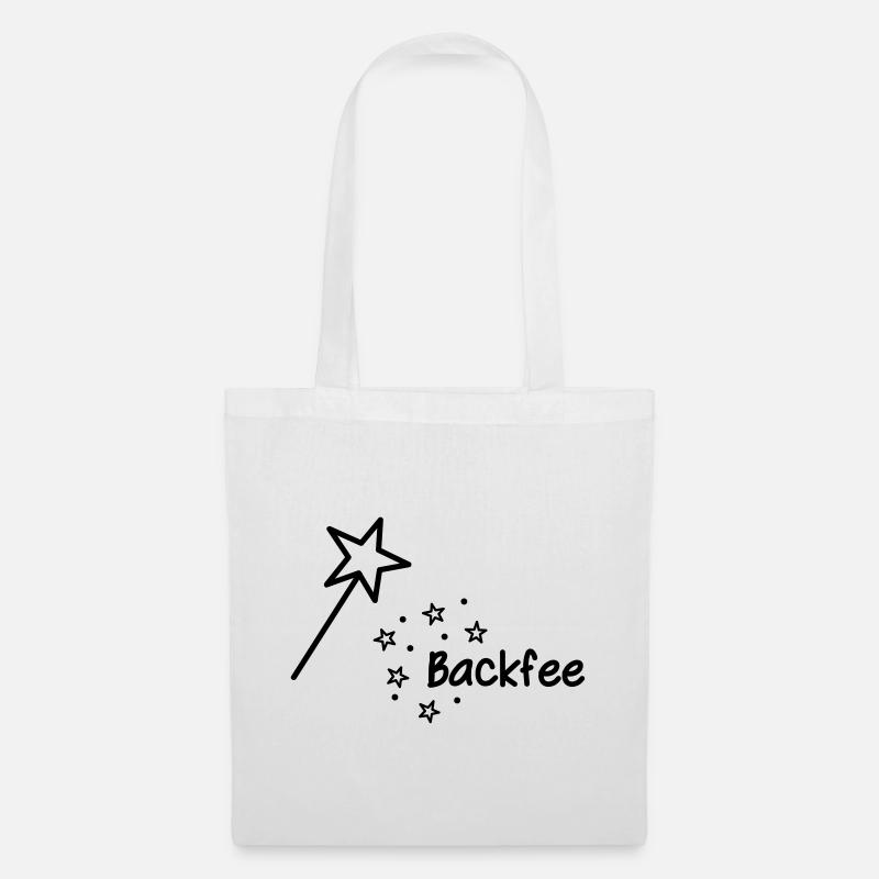 Backfee - Freude am Backen - Stoffbeutel - Weiß