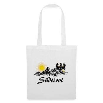 Südtirol Design - Stoffbeutel - Weiß - Vorne