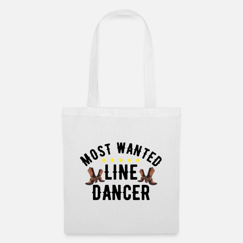 Most Wanted Line Dancer - Tote Bag - white