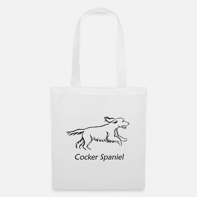 Cocker spaniel - Tote Bag - white