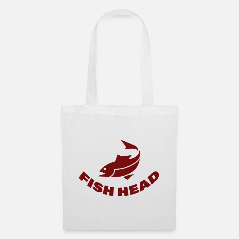 FISH HEAD - Stoffbeutel - Weiß