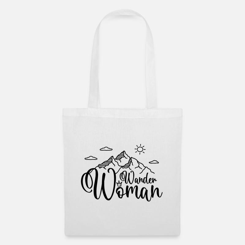 Wander Woman - Stoffbeutel - Weiß