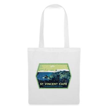 Algarve Portugal, Cap St Vincent, plage été soleil - Sac en tissu - blanc - Devant