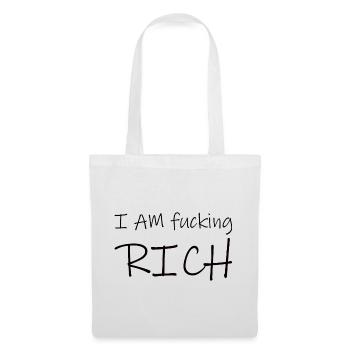 Money Saying Rish - Tote Bag - white - Front