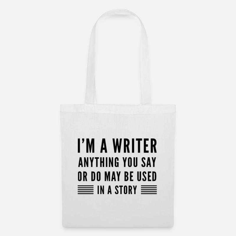 I'm A Writer - Stoffbeutel - Weiß