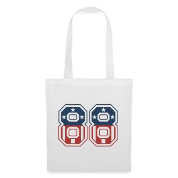 Number 88 USA - Tote Bag - white - Front