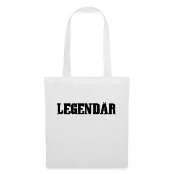 Legendär - Stoffbeutel - Weiß - Vorne