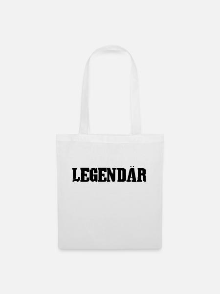 Legendär - Stoffbeutel - Weiß