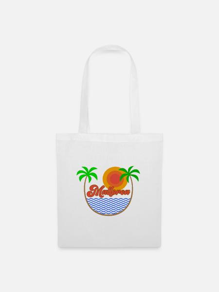 Majorque - Sac en tissu - blanc
