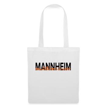 Mannheim Monnem Mannheimat - Stoffbeutel - Weiß - Vorne