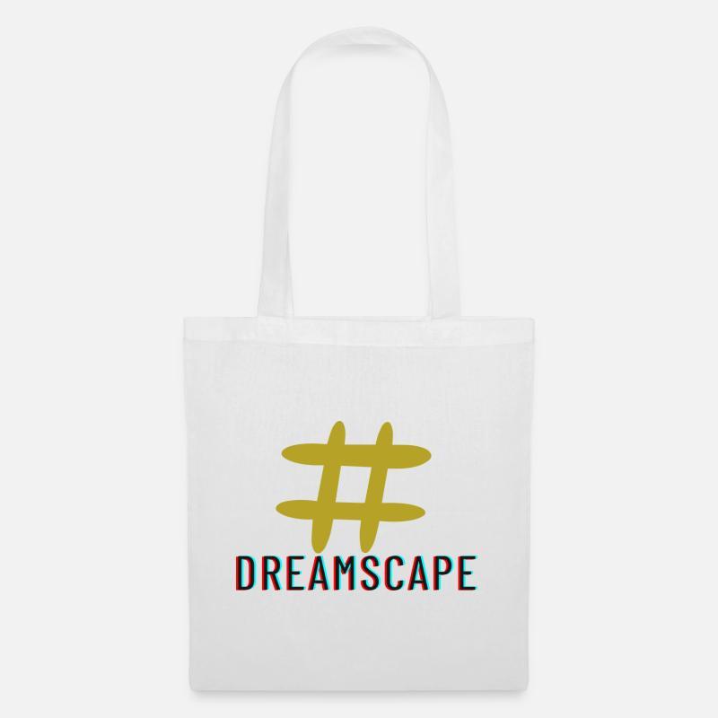 Dreamscape Hatch Tag Slogan - Stoffbeutel - Weiß