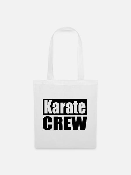 Karate-Mannschaft - Stoffbeutel - Weiß