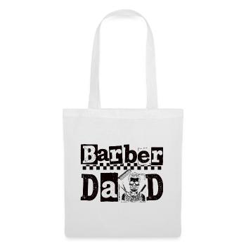 Vintage Barber Dad Barber Hairdresser - Tote Bag - white - Front