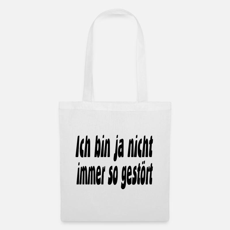 Gestört - Stoffbeutel - Weiß