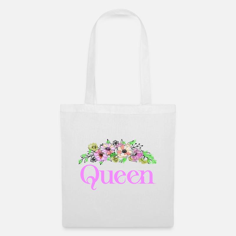 Queen - Tote Bag - white