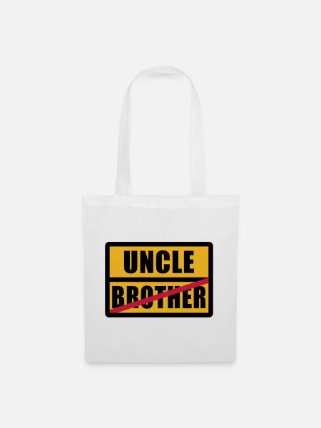 Brother - Uncle - Stoffbeutel - Weiß