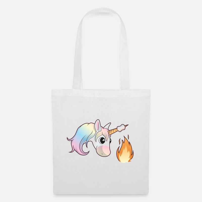 Unicorn Marshmallow - Stoffbeutel - Weiß