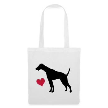 doberman - Tote Bag - white - Front