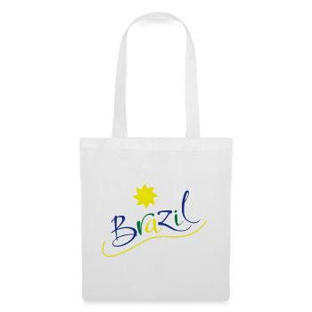brasilien - Stoffbeutel - Weiß - Vorne