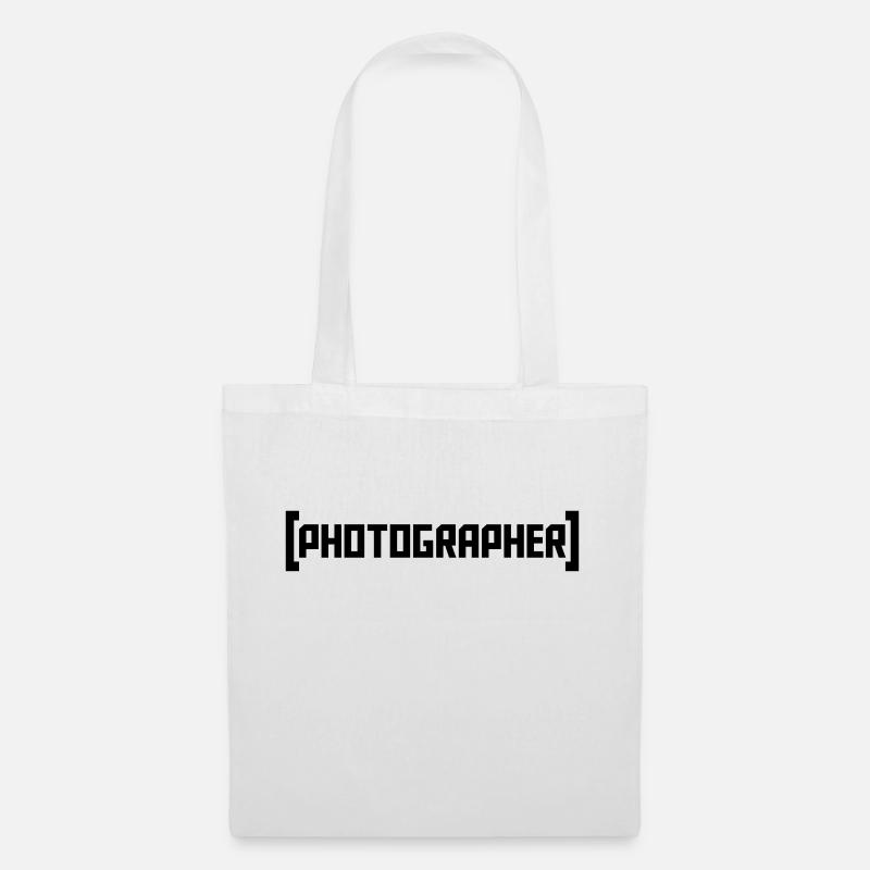 Photographer - Stoffbeutel - Weiß
