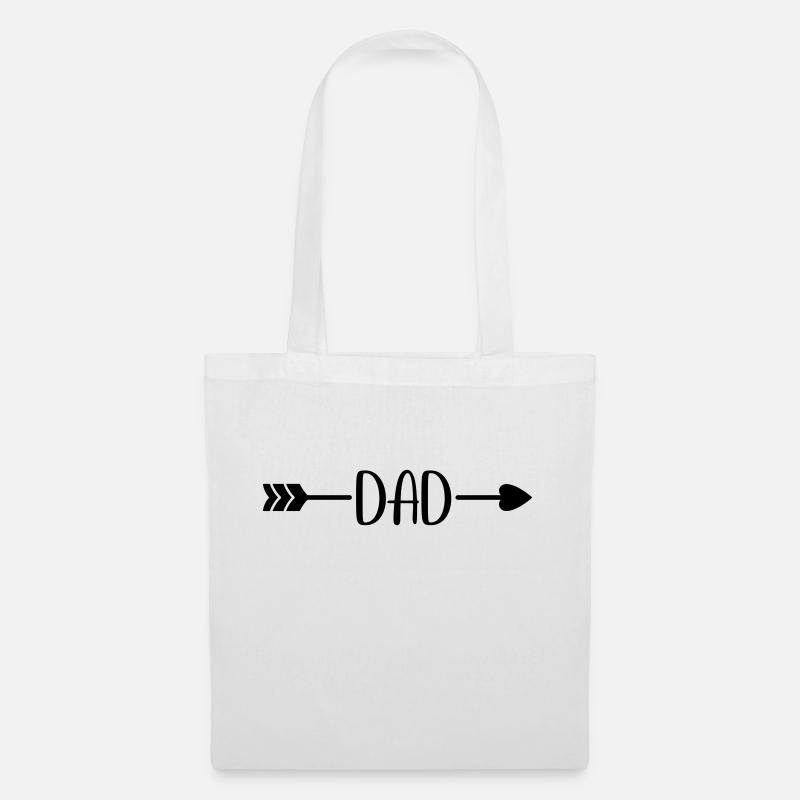 Dad - Stoffbeutel - Weiß