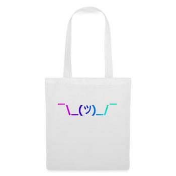 Shruggie Rainbow bluelila - Tote Bag - white - Front